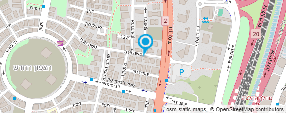 מפת הגעה אל ד"ר פורטיאנסקי אריאל