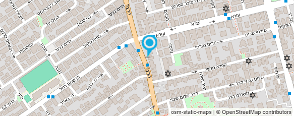 מפת הגעה אל חשמל בצלאל מפת הגעה אל חשמל בצלאל