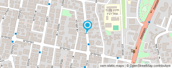 מפת הגעה אל ד"ר אסלאן מוחמד