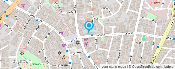 מפת הגעה אל תכשיטי זהב ותיקוני משקפיים