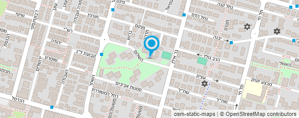 מפת הגעה אל "גולדה מאיר" בית ספר