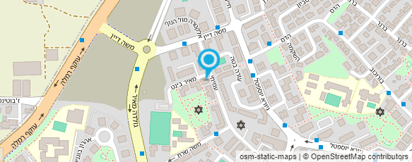 מפת הגעה אל אטליז פופוביץ' ישראל יוסף