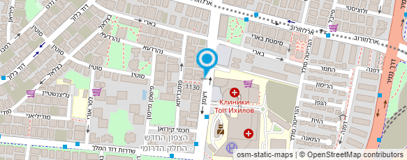 מפת הגעה אל פרופ' וינטרוב שלמה