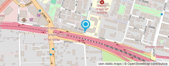 מפת הגעה אל חטיבת ביניים ע"ש משה שרת