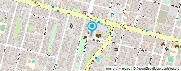 מפת הגעה אל גן ריבה