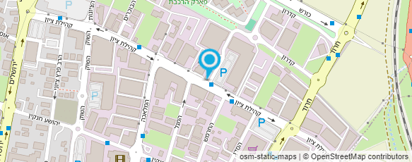 מפת הגעה אל אולמי פאר בראשית