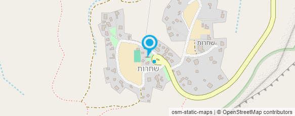 מפת הגעה אל חאן שחרות- רוכבי הגמלים