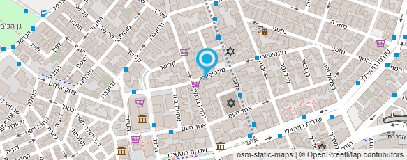 מפת הגעה אל טישלר זיוה; יצחק ורונן