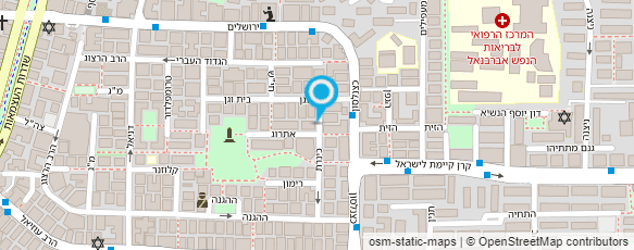 מפת הגעה אל גולד סולי ואיציק