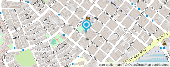 מפת הגעה אל קווים חברה לפרסום בע"מ