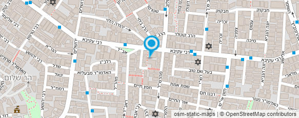 מפת הגעה אל בריסטובסקי מנחם