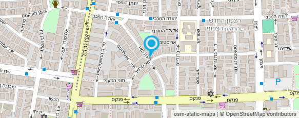 מפת הגעה אל בי"ס למוסיקה מודרנית