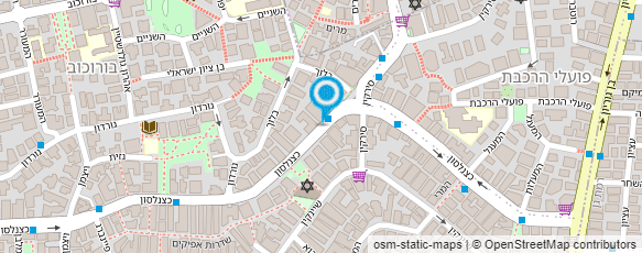 מפת הגעה אל "אבי רפאל"