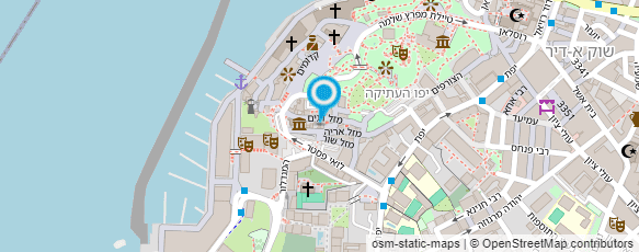 מפת הגעה אל תיאטרון הסימטה