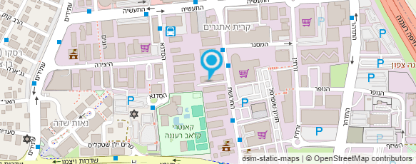 מפת הגעה אל אביזרי רכב יוסי רעננה בע"מ מפת הגעה אל אביזרי רכב יוסי רעננה בע"מ