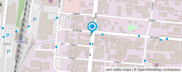 מפת הגעה אל זכוכית לינוי בע"מ