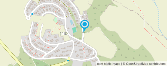 מפת הגעה אל אירוח כפרי - קיבוץ מורן
