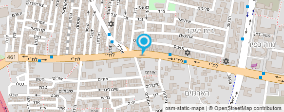 מפת הגעה אל הורביץ מחסן לעיבוד ברזל בע"מ