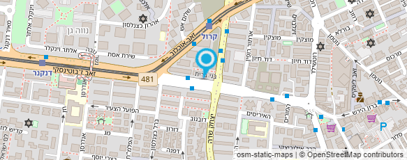 מפת הגעה אל מרכז לאומנויות לחימה והגנה עצמית