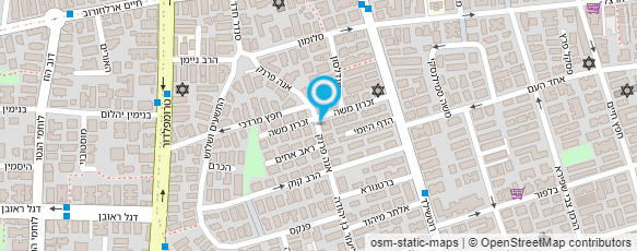 מפת הגעה אל כהן מאיר