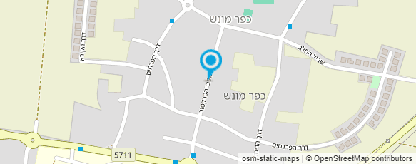 מפת הגעה אל מסגרית צביקה יעקובוביץ'