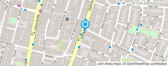 מפת הגעה אל ד"ר דריזון ברוך