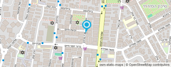 מפת הגעה אל ד"ר פרדמן יוסף