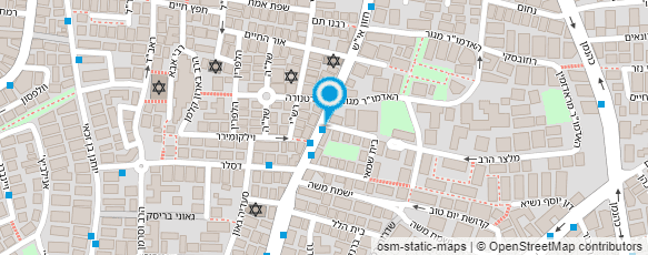 מפת הגעה אל קשת ניקוי יבש בע"מ