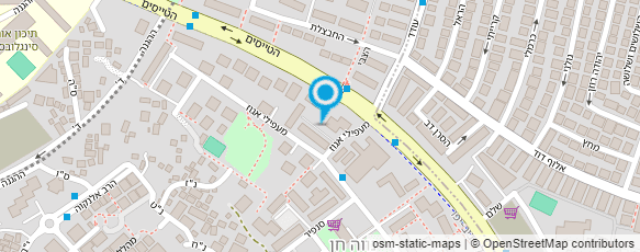 מפת הגעה אל ד"ר אלדר דוד