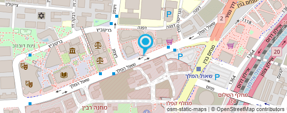 מפת הגעה אל גורדון זאב