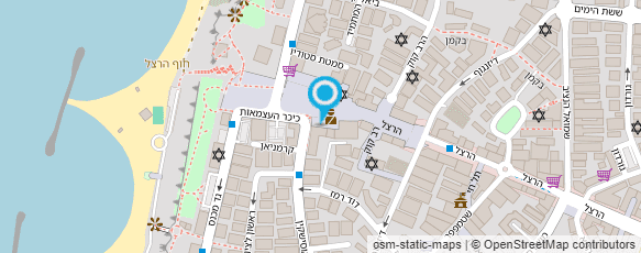 מפת הגעה אל עו"ד ונוטריון שטוסל יעקב