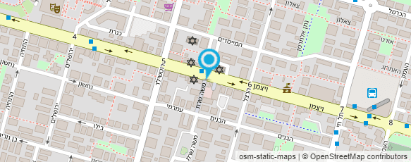 מפת הגעה אל "דיני-דן" אונרייך