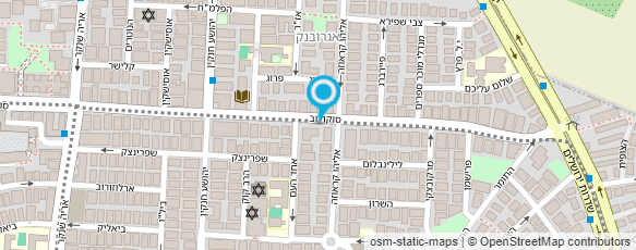 מפת הגעה אל אברהם לוי- קבלן רשום