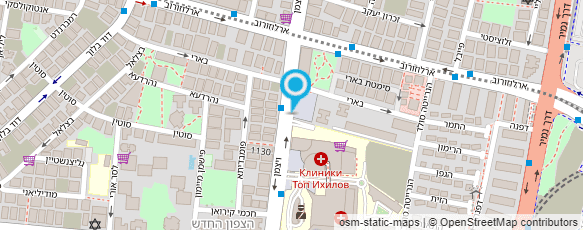 מפת הגעה אל פרופ' הראל שאול