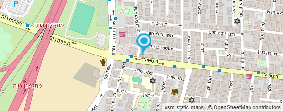 מפת הגעה אל אטליז אשכול