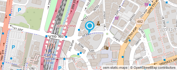 מפת הגעה אל עו"ד צבי גביש