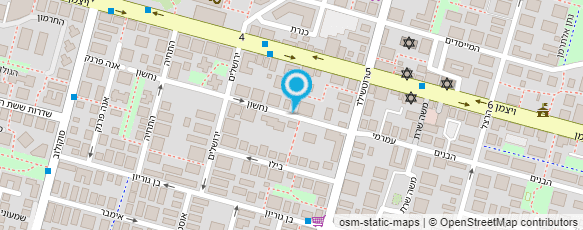 מפת הגעה אל ד"ר פיכמן דוד