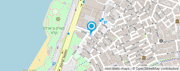 מפת הגעה אל המכון האיטלקי לתרבות