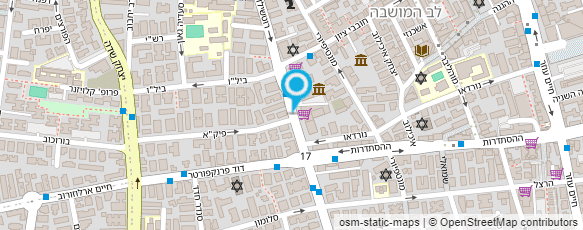 מפת הגעה אל בן צבי רומה