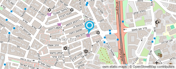 מפת הגעה אל בלום בצלאל משה