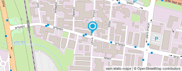 מפת הגעה אל החברה הישראלית לטרקטורים וציוד בע"מ