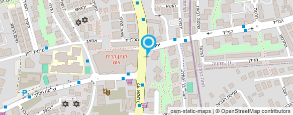 מפת הגעה אל וולוביץ אדריכלים