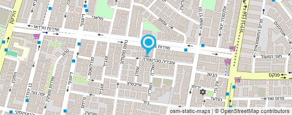 מפת הגעה אל פישל זמד ובניו בע"מ