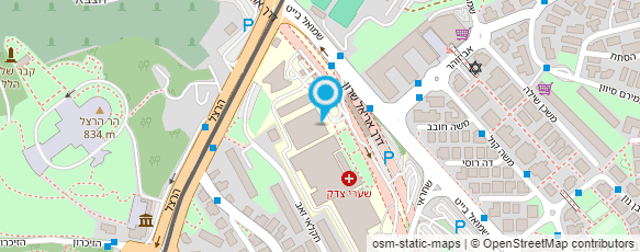 מפת הגעה אל פרופ' פינקלשטיין יורם