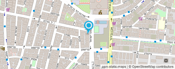 מפת הגעה אל אליבי בר - מפגש שלום