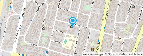 מפת הגעה אל בן-פורת יוסי מפת הגעה אל בן-פורת יוסי