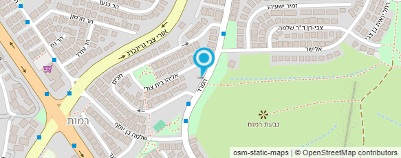 מפת הגעה אל פדידה הרב יצחק