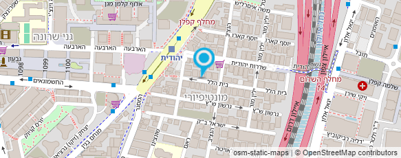 מפת הגעה אל חשבשבת (קופות רושמת)