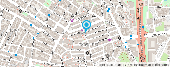 מפת הגעה אל ישיבת "שובי נפשי"