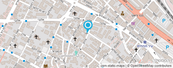 מפת הגעה אל מרפאת מומחים ברפואת משפחה